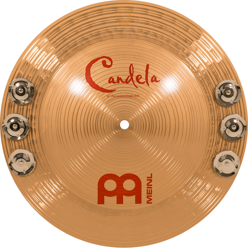 Meinl Percussion CA14PJB Candela Percussion Bell with Jingles, 14-Inch