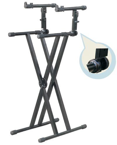 Soundking DF036 Double Keyboard Stand - Image 2
